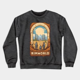 Rimworld . Brave New Colony Crewneck Sweatshirt